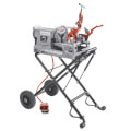 Model 300, Compact Threading Machine, 1/4" to 2" Bolt Capacity, with 250 Folding Wheel Stand (115v)