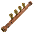 Product Image of 3/4" Open Copper Manifold w/ 1/2" Push-Fit Outlets (4 Outlets)