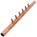 Product Image of 1" Copper Manifold w/ 1/2" PEX Loops, 6 Outlet (1" Male Sweat x 1" Male Sweat)