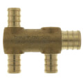 Product Image of PEX Crimp Multiport Tee (3) 1/2" Branches (1) 3/4" Trunk End