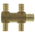 Product Image of PEX Crimp Multiport Tee (4) 1/2" Branches (1) 3/4" Trunk End