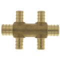 Product Image of PEX Crimp Multiport Tee (4) 1/2" Branches (2) 3/4" Trunk Ends