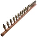 Product Image of 1" Female Sweat x Spin Closed (Right) Manifold, 1/2" PEX Outlets, Lead Free (18 Outlets)