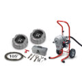 Product Image of K-1500A Sectional Machine & Essentials Kit, (7) C-11 Cables, (2) Cable Drums, Toolbox w/ Cutters & Cable Decoupler Tool, 115v