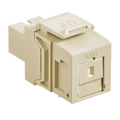 Product Image of Quickport, Multimode Simplex Sc Fiber Optic Adapter Module, Phosphor Bronze Sleeve (Ivory)