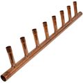 Product Image of 1-1/4" Male Sweat Copper Manifold w/ 3/4" Sweat Loops (8 Outlets)