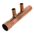 Product Image of 1" Male Sweat x Female Sweat Copper Manifold w/ 1/2" Sweat Loops (2 Outlets)