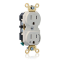 Product Image of Duplex Receptacle, Extra Heavy-Duty Split-Circuit, 1 Outlet "Controlled" 15A 125V 2P 3W (Almond)