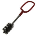 Product Image of 1/2" ID (5/8" OD) Stainless Steel Quick Twist Brush w/ Plastisol Comfort Grip