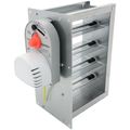 Product Image of 8" x 12" Rectangular Bottom Mounted Damper