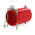 Product Image of 49 Series Single Pole Rhino-Hide High Amperage In-Line Coupler, Industrial Grade (Red)
