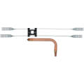 Product Image of 1/2" PEX Crimp Water Closet Rough In Kit w/ 6" Stub Out Elbow, 1 Lock Block for 16" Stud Bays
