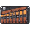 Product Image of 8 Piece 90-Tooth Ratcheting Box Wrench Set, Metric