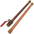 Product Image of 3/4" FIP Swivel x 3/4" CPVC 18" Copper Water Heater Connector Kit (Lead Free)