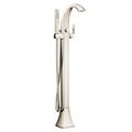 Product Image of Voss 1 Handle Tub Filler Includes Hand Shower (Polished Nickel), 695NL