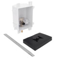 OxBox Ice Maker Outlet Box Rough-In Pack - 1/2" PEX Crimp (Lead Free)