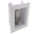 OxBox Toilet/Dishwasher Outlet Box w/ Mini-Rester Water Hammer Arrester, 1/2" Male CPVC (Lead Free)