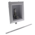 OxBox Toilet/Dishwasher Outlet Box w/ Mini-Rester Water Hammer Arrester - 1/2" MIP/Sweat (Lead Free)
