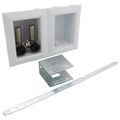 Product Image of OxBox Washing Machine Outlet Box w/ Mini-Rester Water Hammer Arresters Standard Pack - 1/2" Expansion PEX (No Lead)