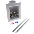 OxBox Washing Machine Outlet Box w/ Frame - 1/2" PEX Crimp Connection (Lead Free)