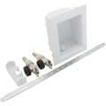 Product Image of OxBox Washing Machine Outlet Box w/ Frame - 1/2" PEX Crimp Connection (Lead Free)