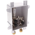 Product Image of 1/2" Female Sweat OxBox Kitchen Supply Outlet Box w/ MiniRester Water Hammer Arresters (Lead Free)