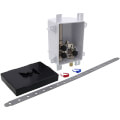 Product Image of 1/2" Expansion PEX OxBox Kitchen Supply Outlet Box w/ MiniRester Water Hammer Arresters (Lead Free)