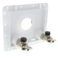 Product Image of 1/2" MIP/Female Sweat Inlet x 3/8" OD Compression OmniPanel Dual Valve Access Panel