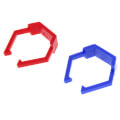 Product Image of Color Clips for Valve - Red/Blue