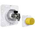 Product Image of 1/2" MIP/Female Sweat Inlet x 1/4" Compression ProPlate Single Valve Outlet Panel