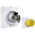 Product Image of 1/2" CPVC Socket Inlet x 3/8" Compression ProPlate Single Valve Outlet Panel