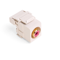 Product Image of RCA 110-termination Quickport, Connector, Red Barrel (Light Almond) Housing