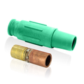 Product Image of 23 Series Plug, Female, 690A Max, 600V Crimp Tube Termination, 500-750 MCM Cable Range (Green)