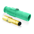 Product Image of 23 Series Plug, Male, 690A Max, 600V Crimp Tube Termination, 500-750 MCM Cable Range (Green)