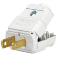 Product Image of 15A Polarized Plug, Non-grounding (White)
