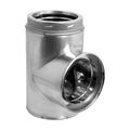 Product Image of DuraTech 8" Stainless Steel Standard Tee with Cap