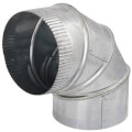 Product Image of 6" 24 Ga Galvanized Elbow