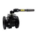 Product Image of 3" Flanged Full Port Cast Iron 2 Piece Ball Valve w/ Lever Handle (Lead Free) 6PLF20001