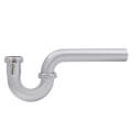 Product Image of 1-1/4" Brass P-Trap w/o Cleanout, 20 Ga. (Chrome Plated)