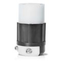 Product Image of 30A, 480V 3-Phase, NEMA L12-30R, 3P, 3W, Locking Connector, Non-Grounding (Black/White)