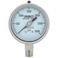 Product Image of 700SS, 4" Pressure Gauge with Lower Mount (0-3000 PSI)