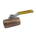 Product Image of 1" Threaded Bronze 2 Piece Ball Valve w/ 2-1/4" Stem Extension, 7010504