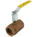 Product Image of 2" FNPT 2-Piece Ball Valve w/ Stainless Steel Ball & 2-1/4" Stem