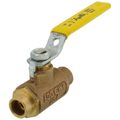 Product Image of 3/8" Solder 2-Piece Ball Valve w/ Stainless Steel Ball & Stem