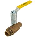 Product Image of 3/4" Solder 2-Piece Ball Valve w/ Stainless Steel Ball & 2-1/4" Stem