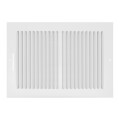 Product Image of 12" x 8" (Wall Opening Size) White Two-Way Steel Sidewall/Ceiling Register (682M Series)