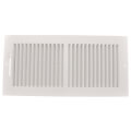 Product Image of 14" x 6" (Wall Opening Size) White Two-Way Steel Sidewall/Ceiling Register (682M Series)