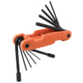 Product Image of 11 Piece Pro Folding Hex Key Set (5/32" to 1/2")