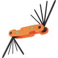 Product Image of 10-Key Pro Folding Hex Key Set, Torx