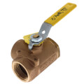 Product Image of 1" Standard Port, 3 Way Diversion Threaded Ball Valve (14 Cv)